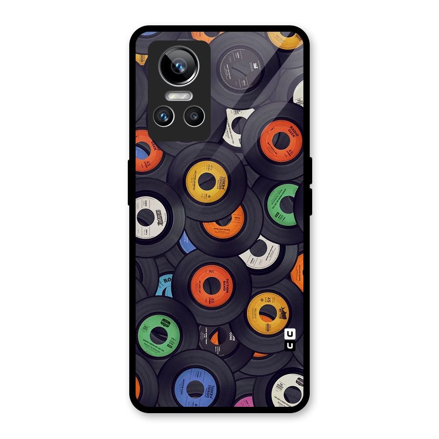 Colorful Disks Glass Back Case for Realme GT Neo 3