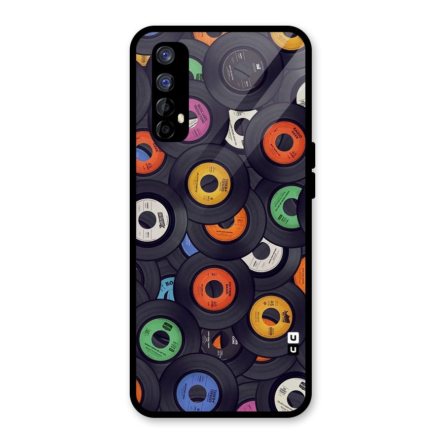 Colorful Disks Glass Back Case for Realme Narzo 20 Pro