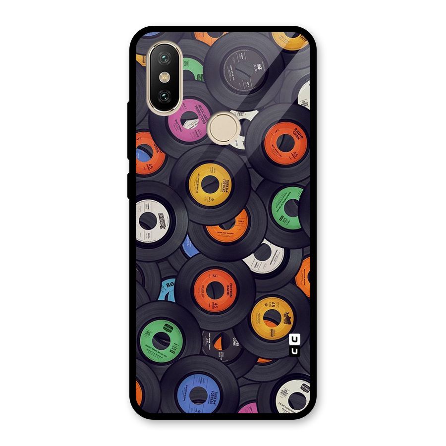 Colorful Disks Glass Back Case for Redmi A2