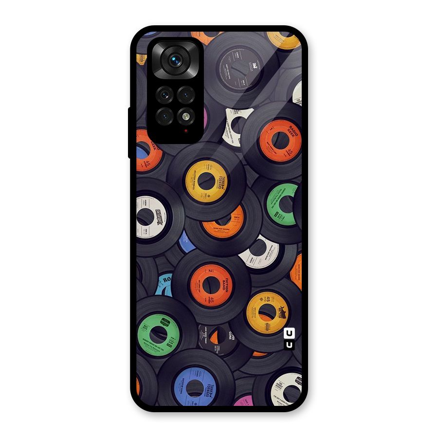 Colorful Disks Glass Back Case for Redmi Note 11S