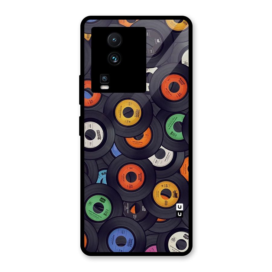 Colorful Disks Glass Back Case for Vivo iQOO Neo 7