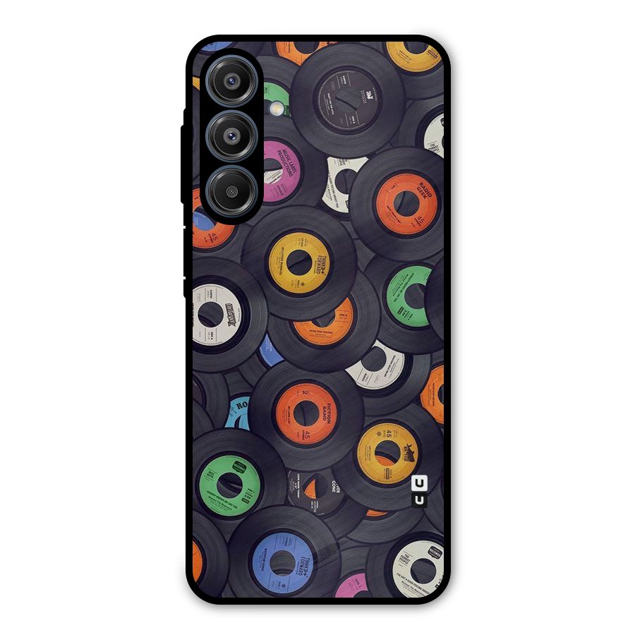 Colorful Disks Metal Back Case for Galaxy A16 5G