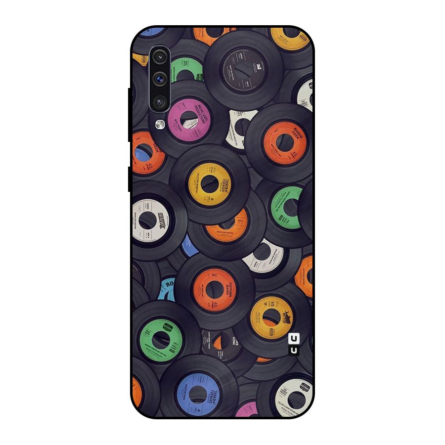 Colorful Disks Metal Back Case for Galaxy A30s