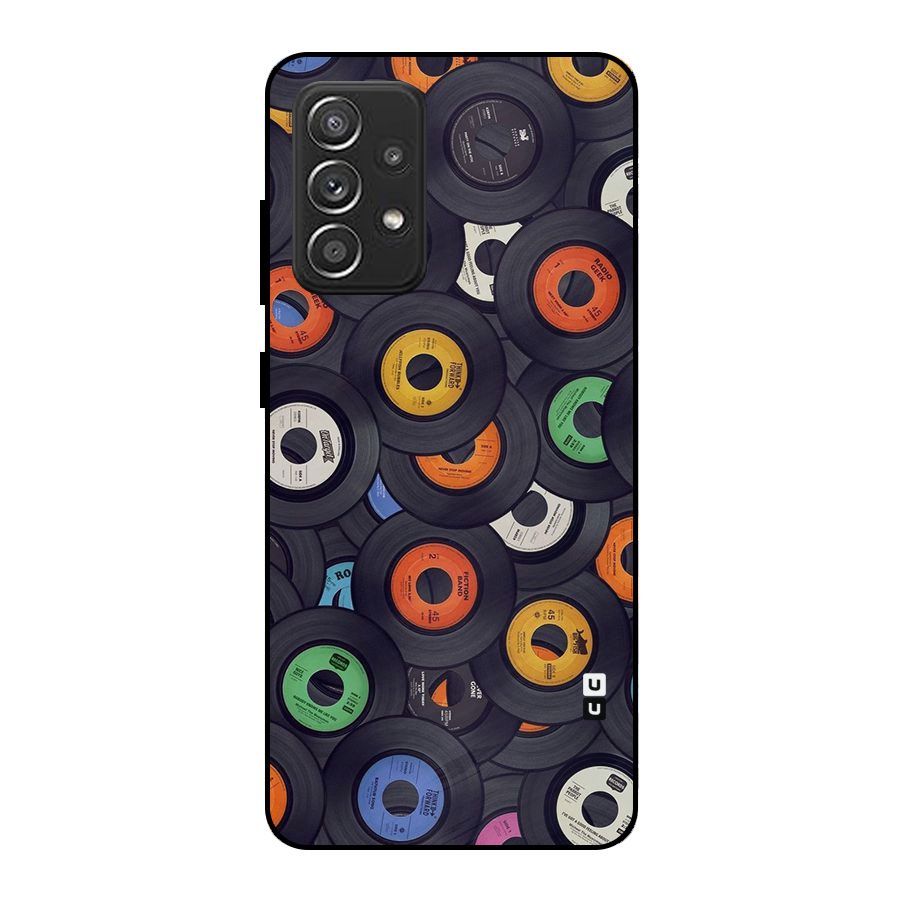 Colorful Disks Metal Back Case for Galaxy A52s 5G