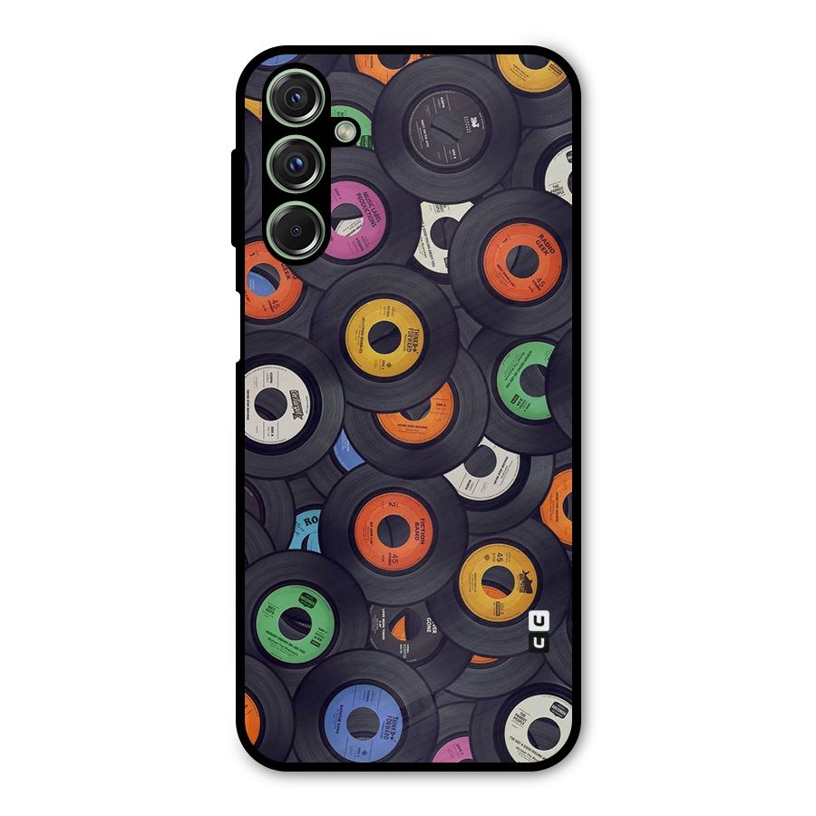 Colorful Disks Metal Back Case for Galaxy F34