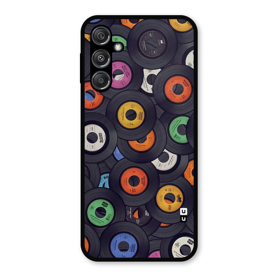 Colorful Disks Metal Back Case for Galaxy M34 5G