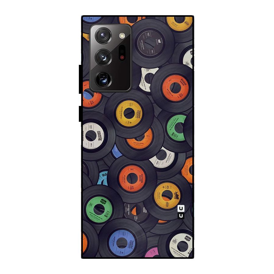Colorful Disks Metal Back Case for Galaxy Note 20 Ultra