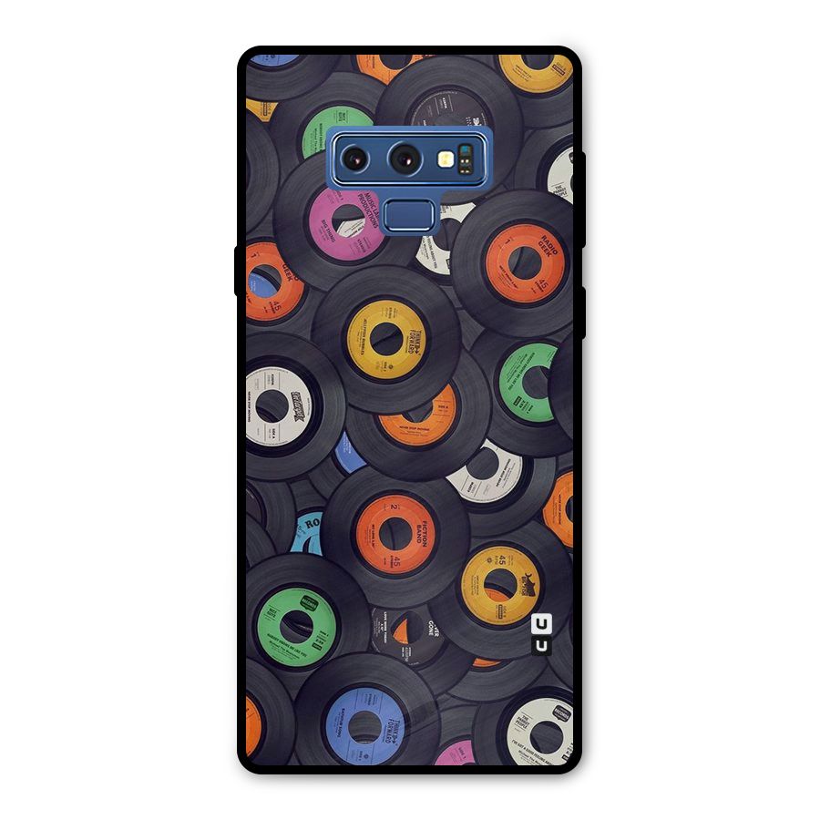 Colorful Disks Metal Back Case for Galaxy Note 9