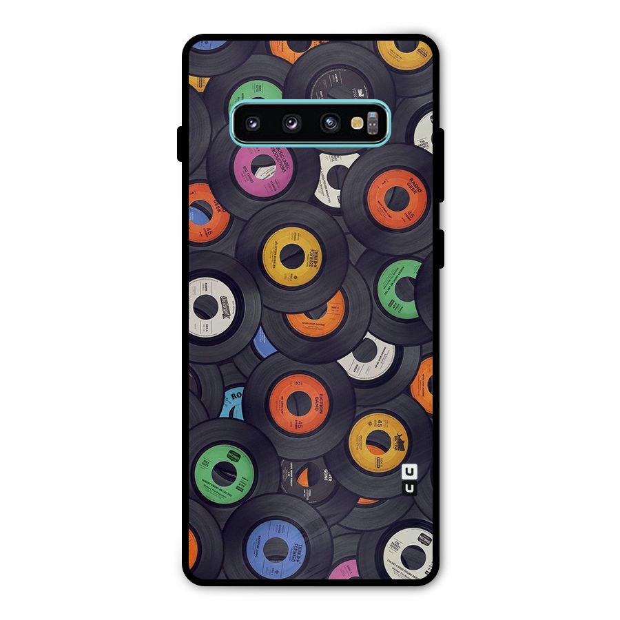 Colorful Disks Metal Back Case for Galaxy S10 Plus