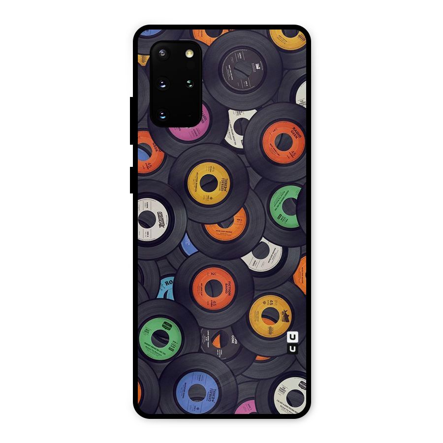 Colorful Disks Metal Back Case for Galaxy S20 Plus