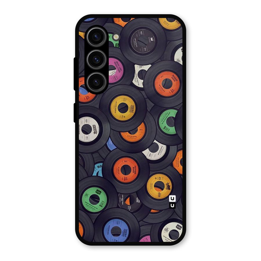Colorful Disks Metal Back Case for Galaxy S23
