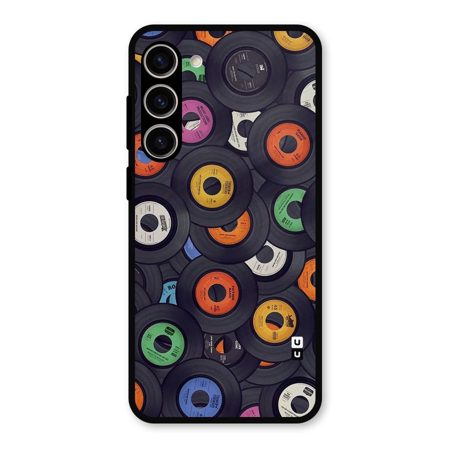 Colorful Disks Metal Back Case for Galaxy S23 Plus