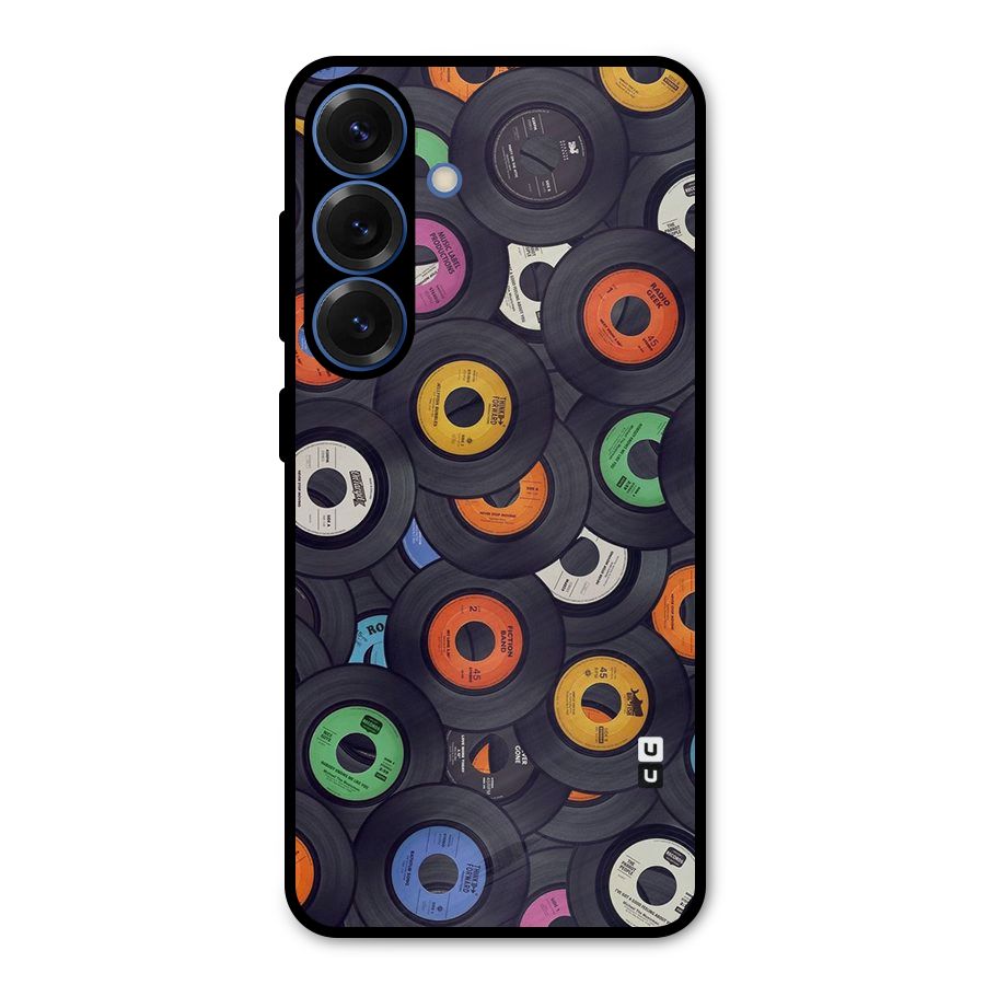 Colorful Disks Metal Back Case for Galaxy S25