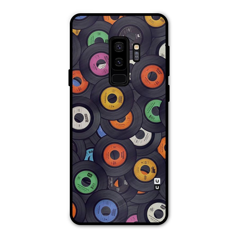 Colorful Disks Metal Back Case for Galaxy S9 Plus
