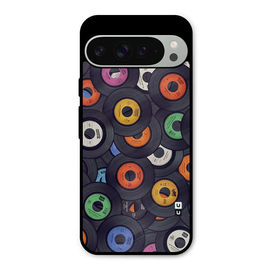 Colorful Disks Metal Back Case for Google Pixel 9 Pro XL