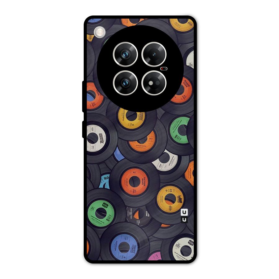 Colorful Disks Metal Back Case for Infinix Zero 40 5G