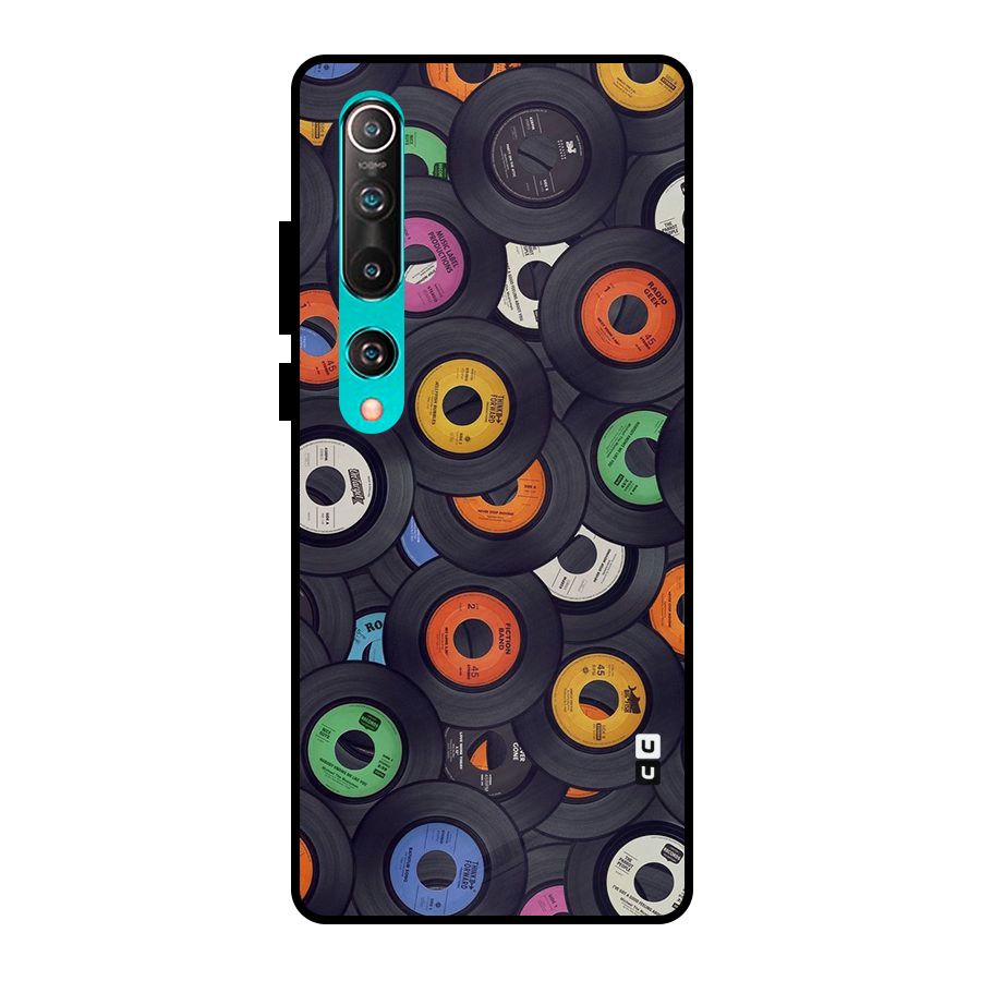 Colorful Disks Metal Back Case for Mi 10