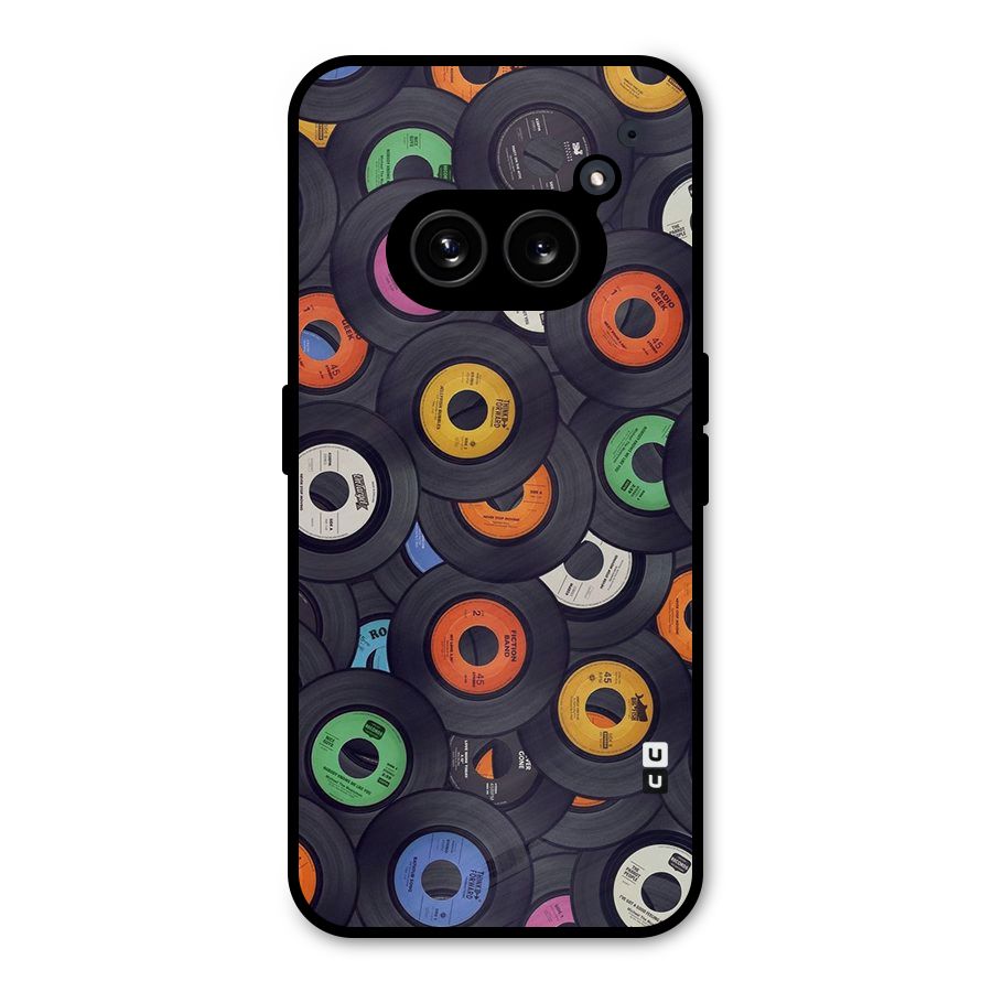Colorful Disks Metal Back Case for Nothing Phone 2a Plus