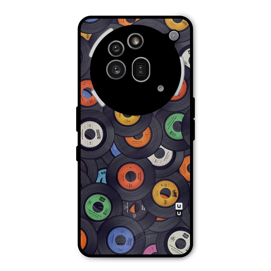 Colorful Disks Metal Back Case for Nothing Phone 3a Pro