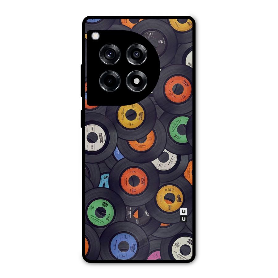 Colorful Disks Metal Back Case for OnePlus 12R