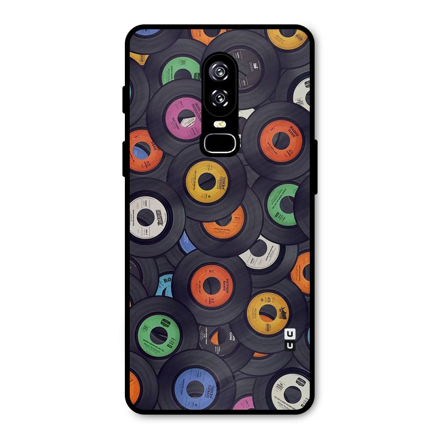 Colorful Disks Metal Back Case for OnePlus 6