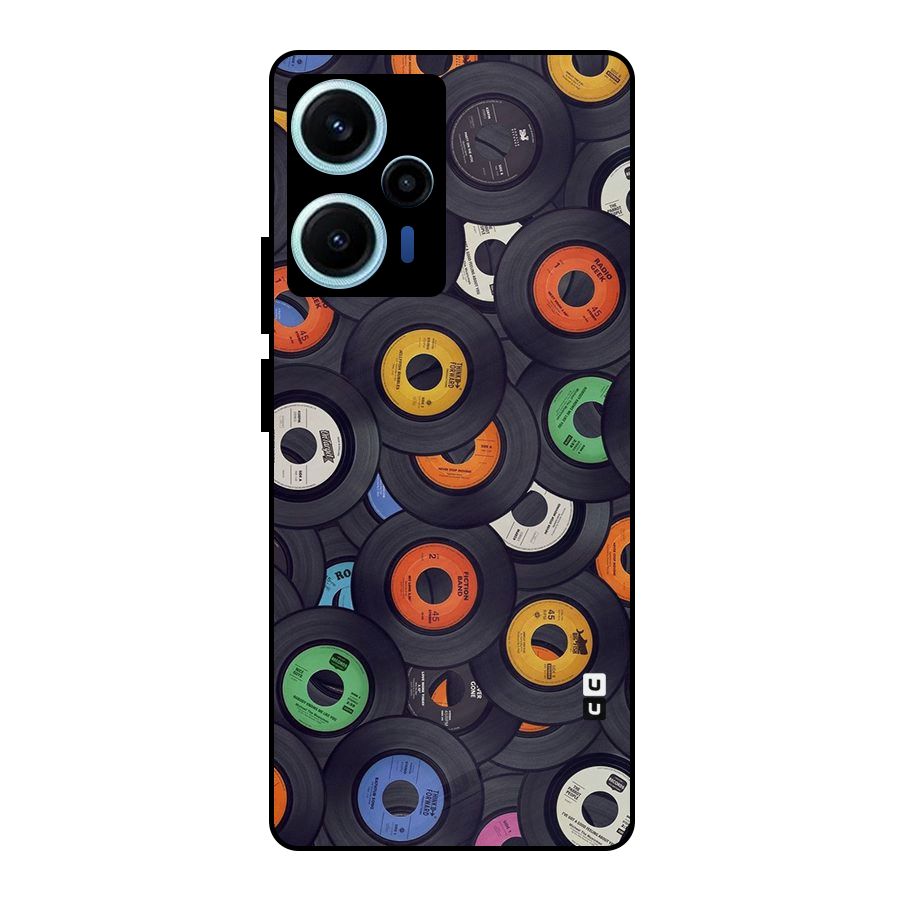 Colorful Disks Metal Back Case for Poco F5