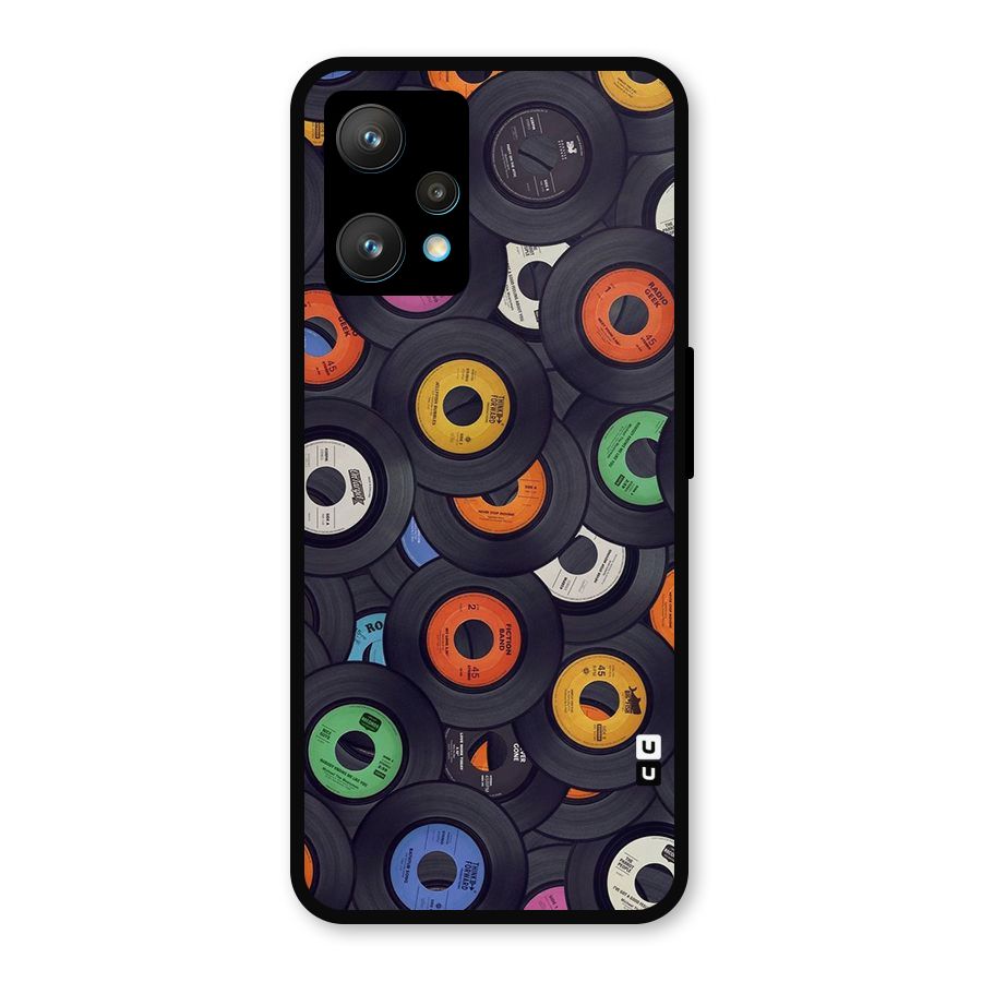 Colorful Disks Metal Back Case for Realme 9 Pro Plus 5G