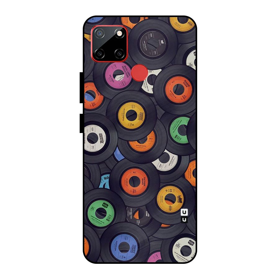 Colorful Disks Metal Back Case for Realme C12
