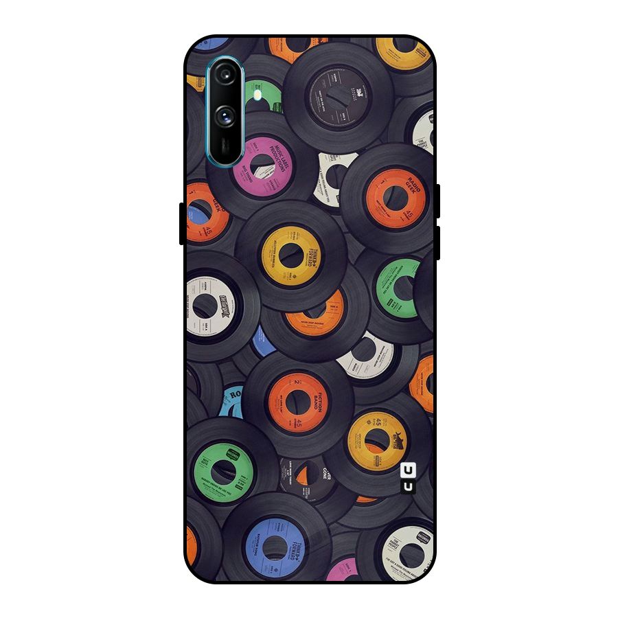 Colorful Disks Metal Back Case for Realme C3