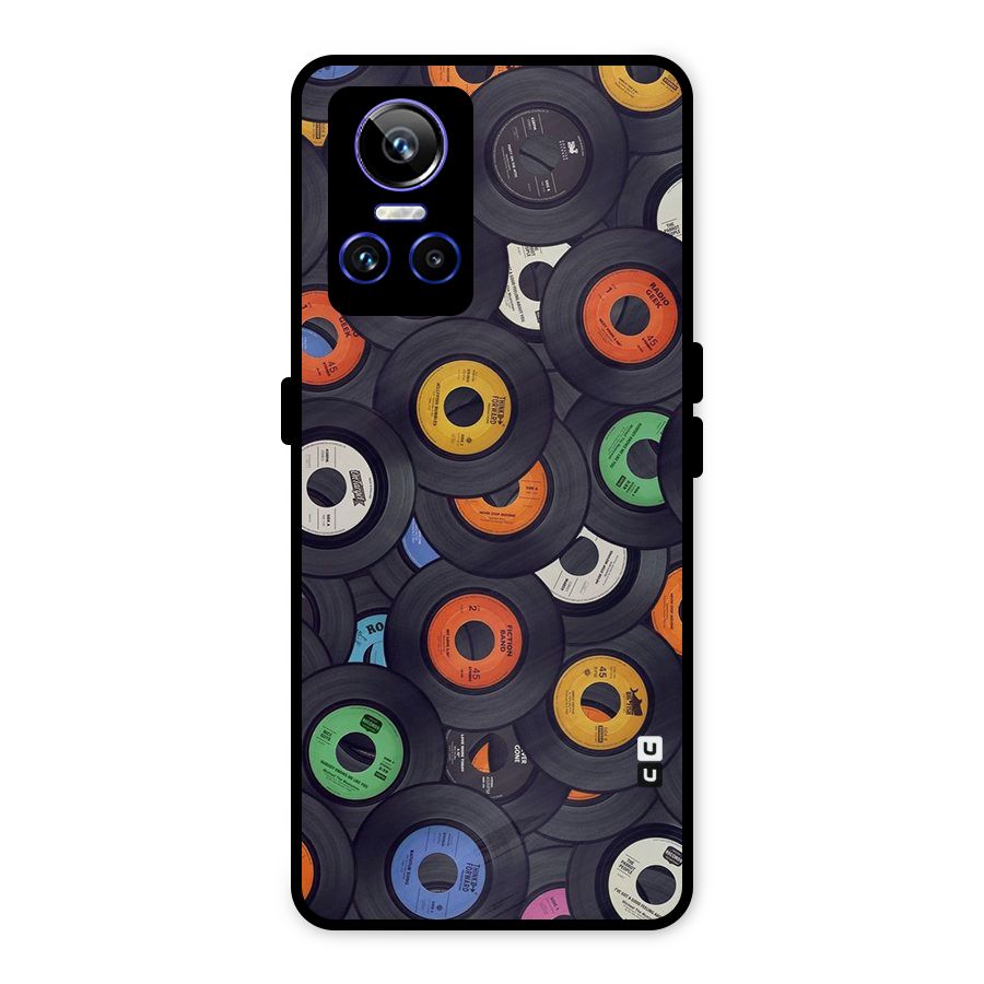 Colorful Disks Metal Back Case for Realme GT Neo 3