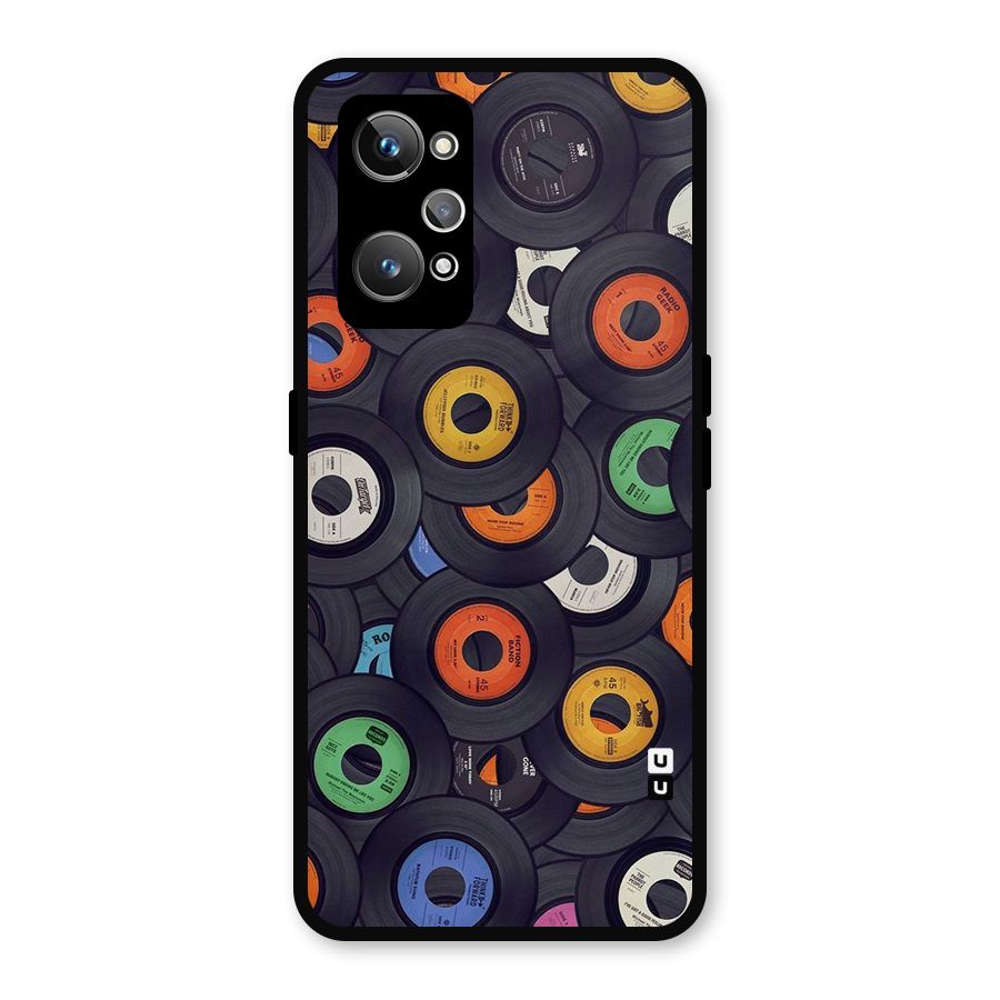 Colorful Disks Metal Back Case for Realme GT Neo 3T