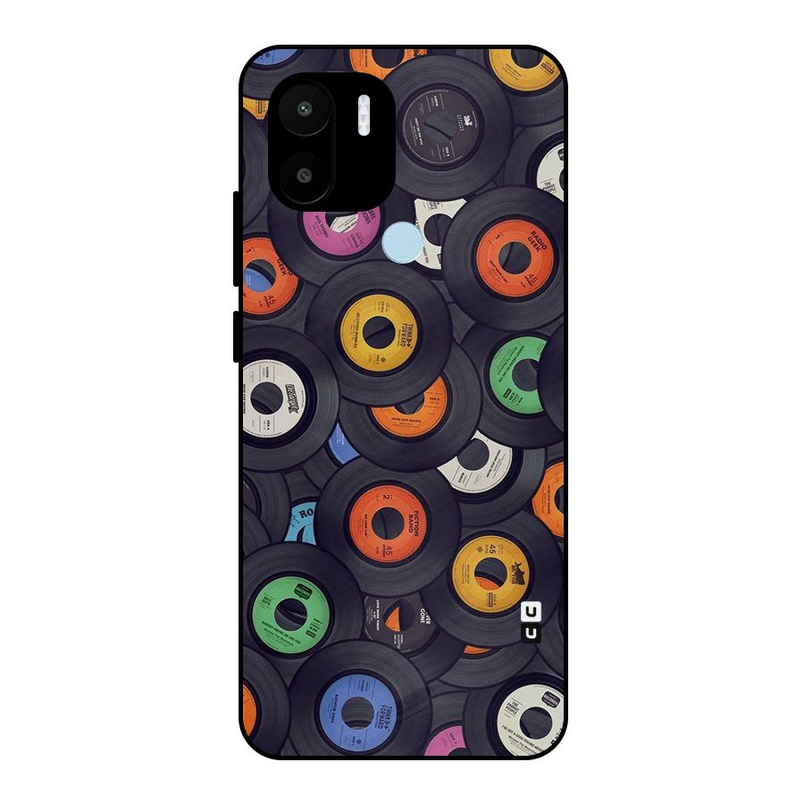 Colorful Disks Metal Back Case for Redmi A2+