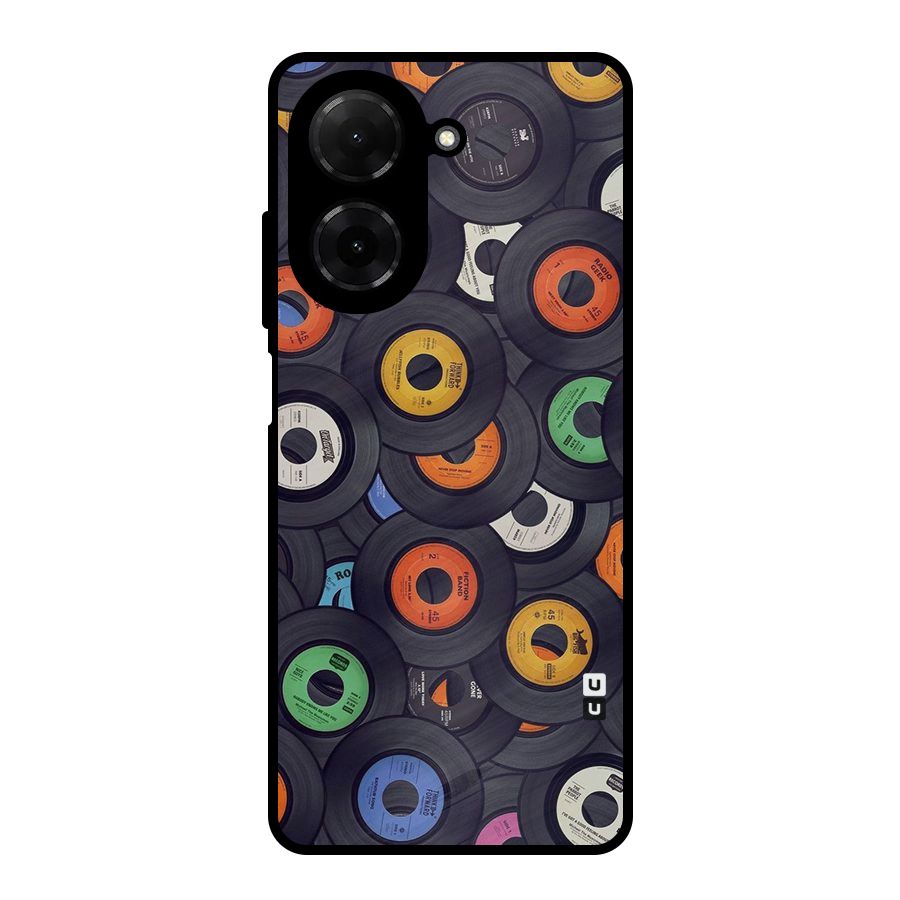 Colorful Disks Metal Back Case for Redmi A5 4G