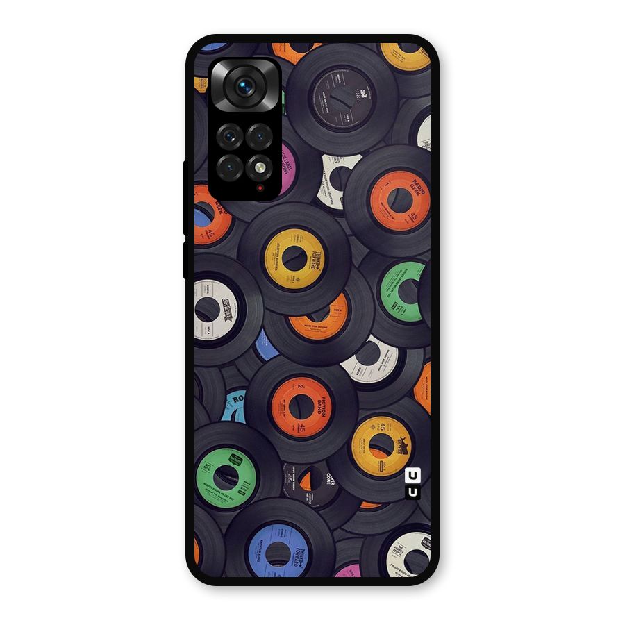 Colorful Disks Metal Back Case for Redmi Note 11s