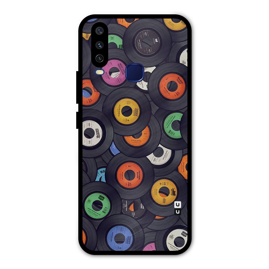Colorful Disks Metal Back Case for Vivo V17