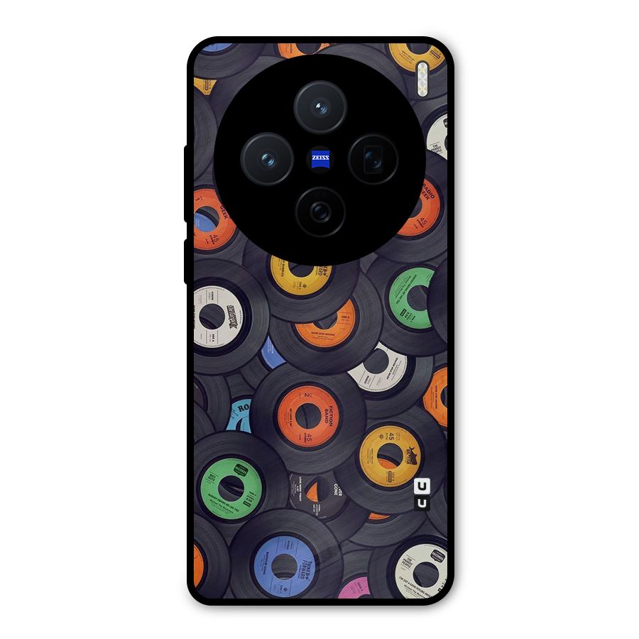 Colorful Disks Metal Back Case for Vivo X200