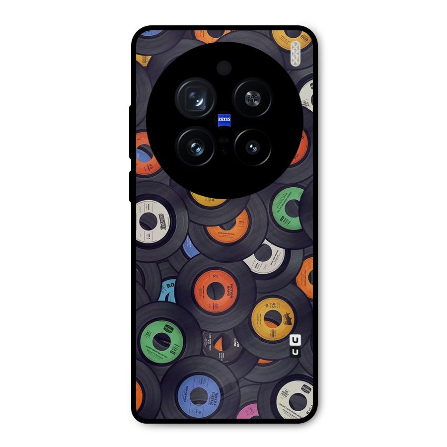 Colorful Disks Metal Back Case for Vivo X200 Pro
