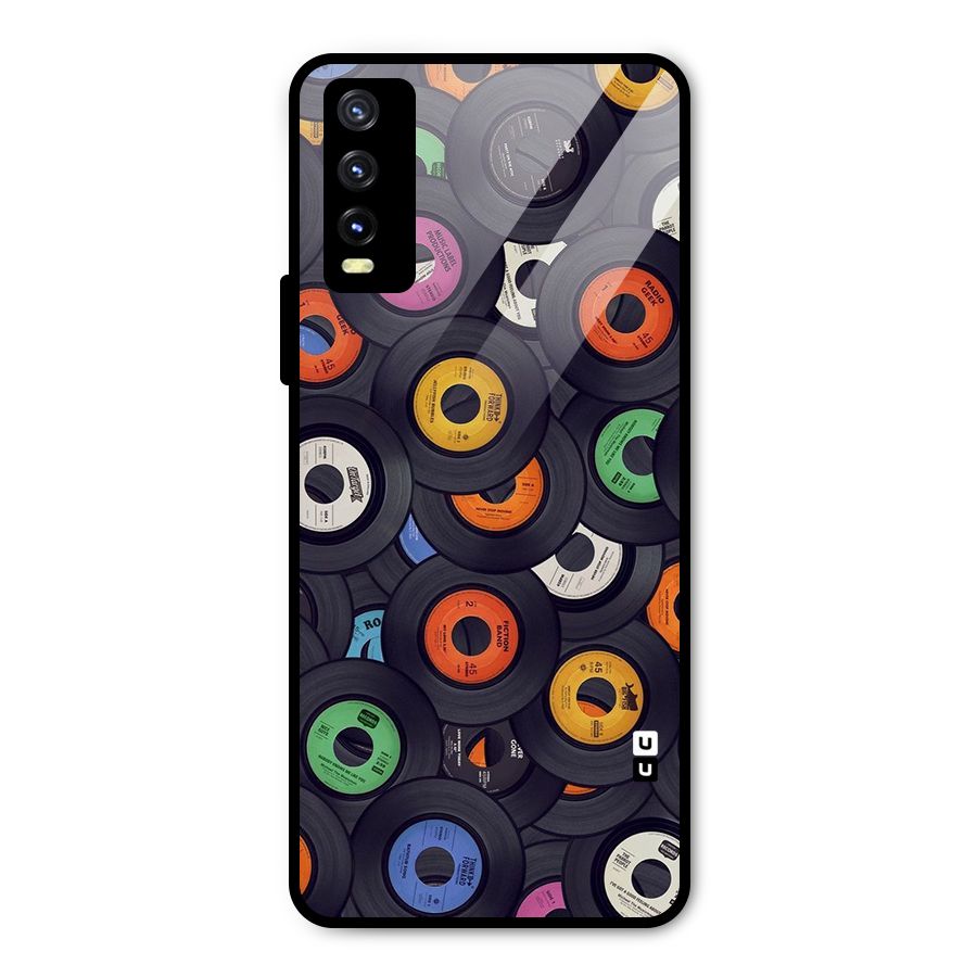 Colorful Disks Metal Back Case for Vivo Y20