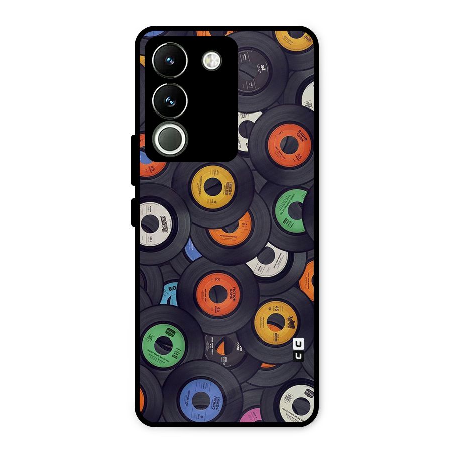 Colorful Disks Metal Back Case for Vivo Y200