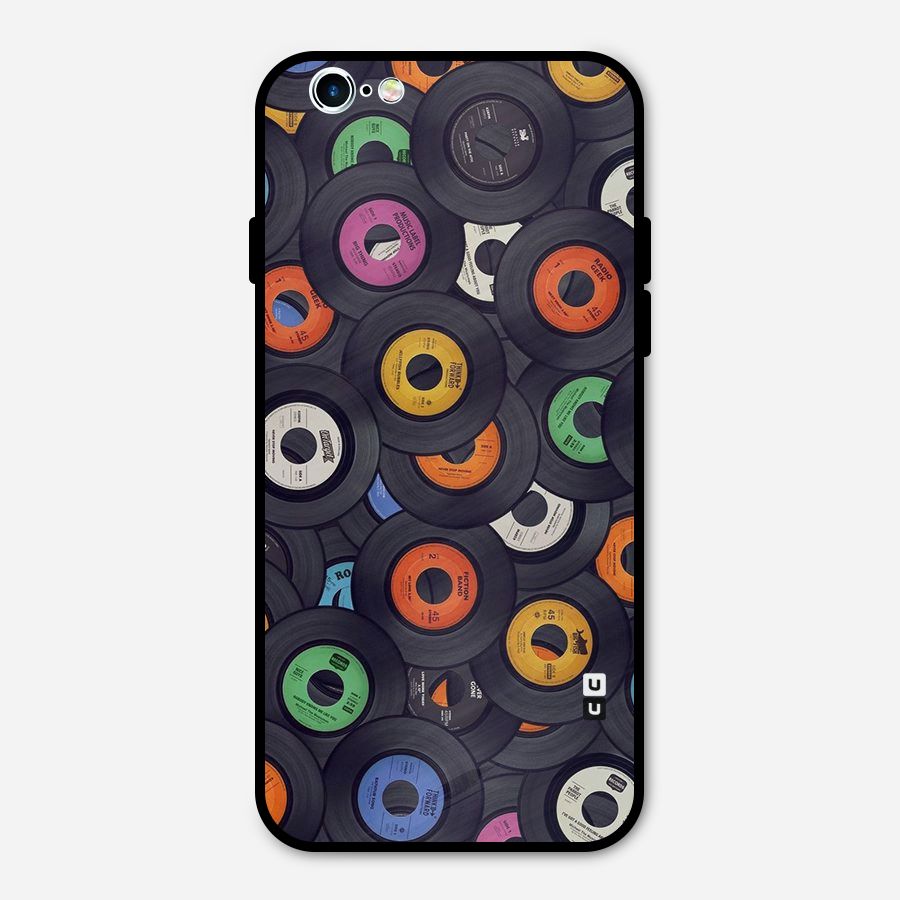 Colorful Disks Metal Back Case for iPhone 6 6s