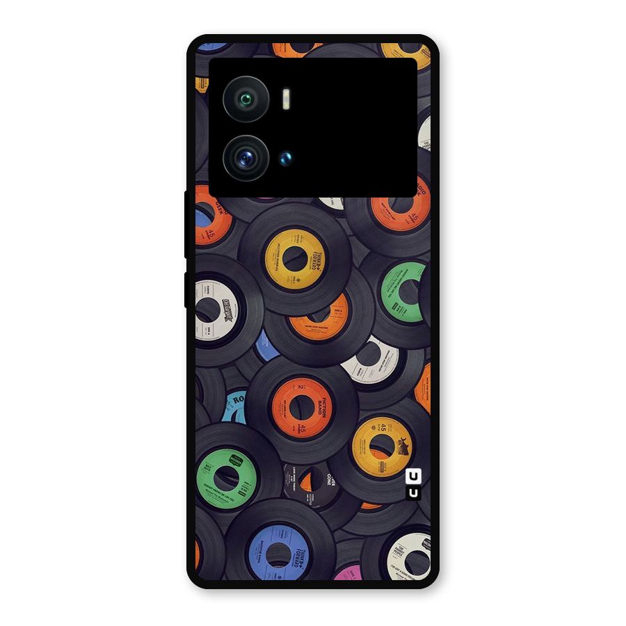 Colorful Disks Metal Back Case for iQOO 9 Pro