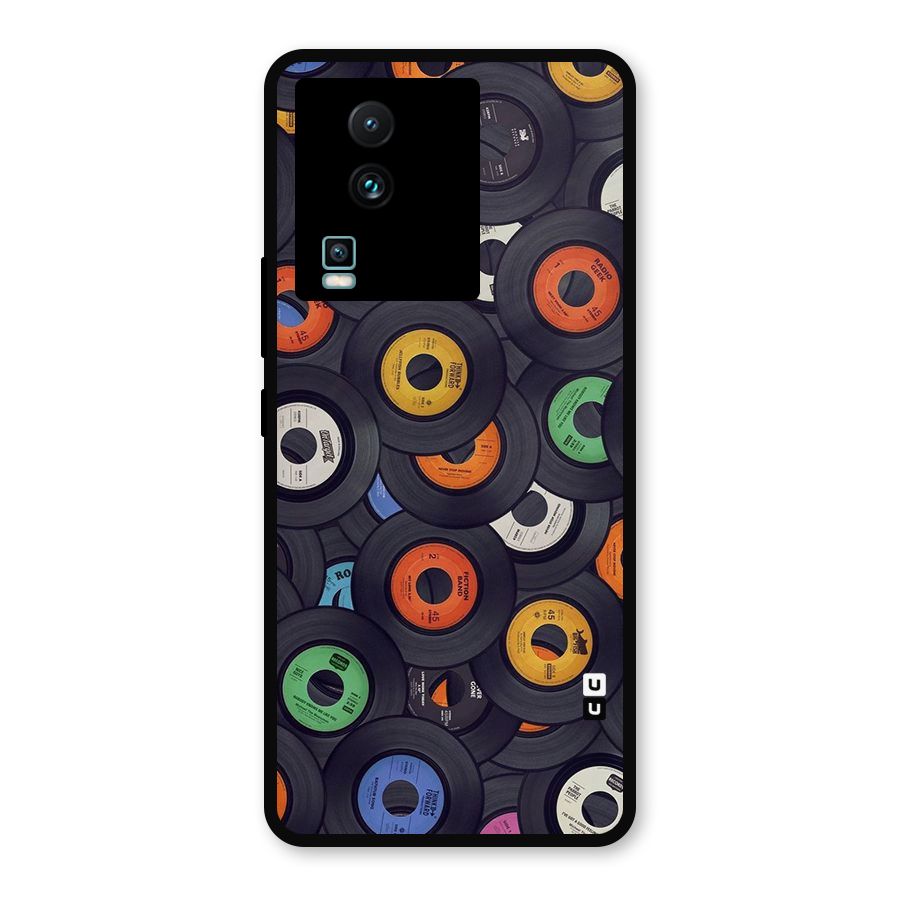 Colorful Disks Metal Back Case for iQOO Neo 7