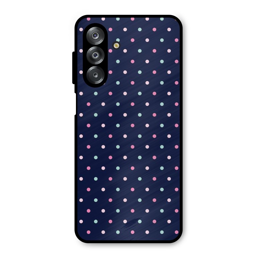 Colorful Dots Pattern Metal Back Case for Galaxy A26