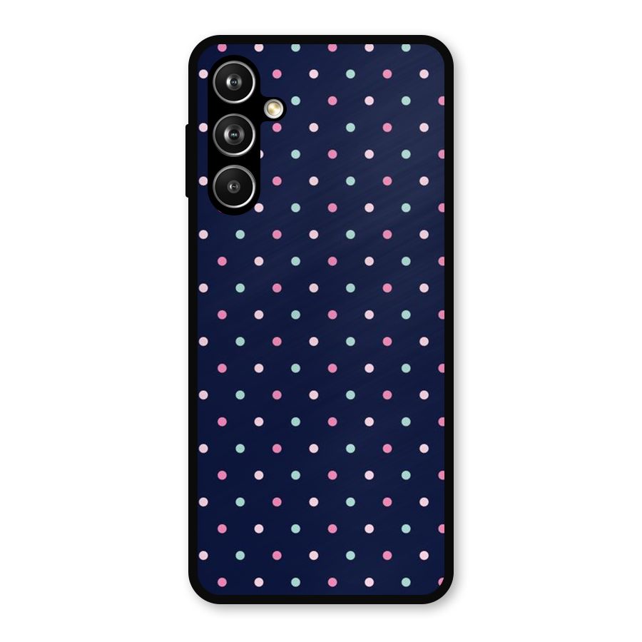 Colorful Dots Pattern Metal Back Case for Galaxy F54