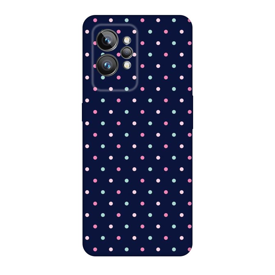 Colorful Dots Pattern Original Polycarbonate Back Case for Realme GT2 Pro