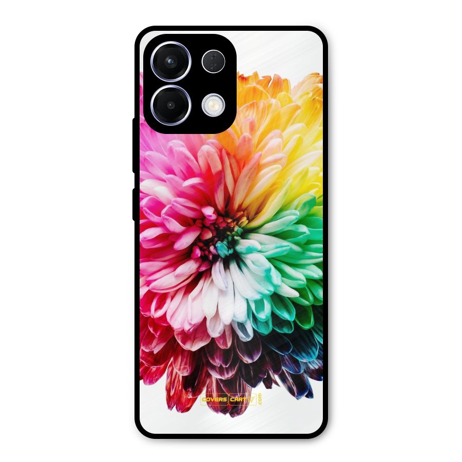 Colorful Flower Metal Back Case for Oppo K13