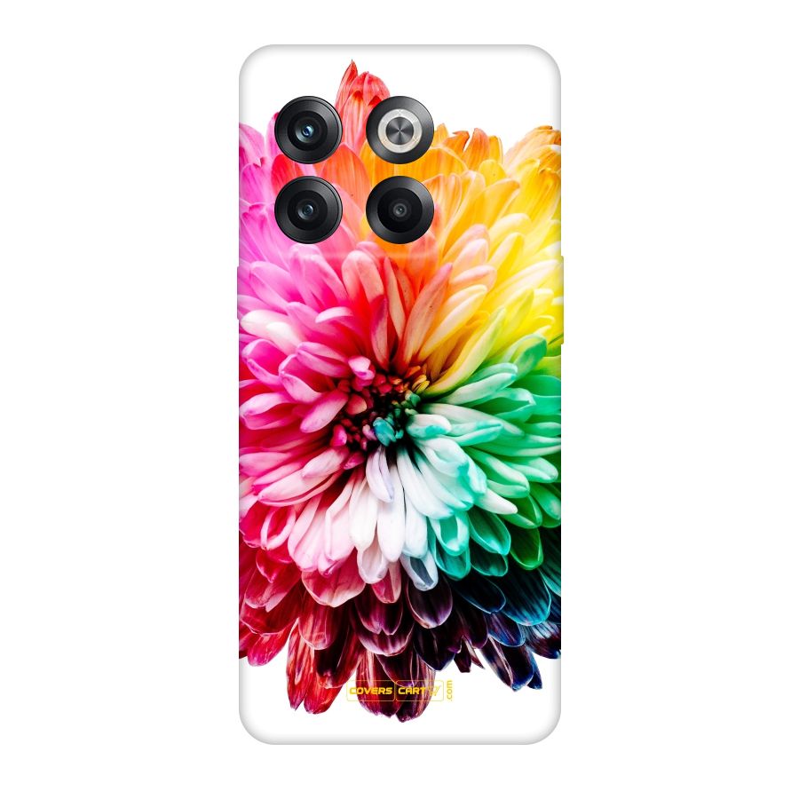 Colorful Flower Original Polycarbonate Back Case for OnePlus 10T