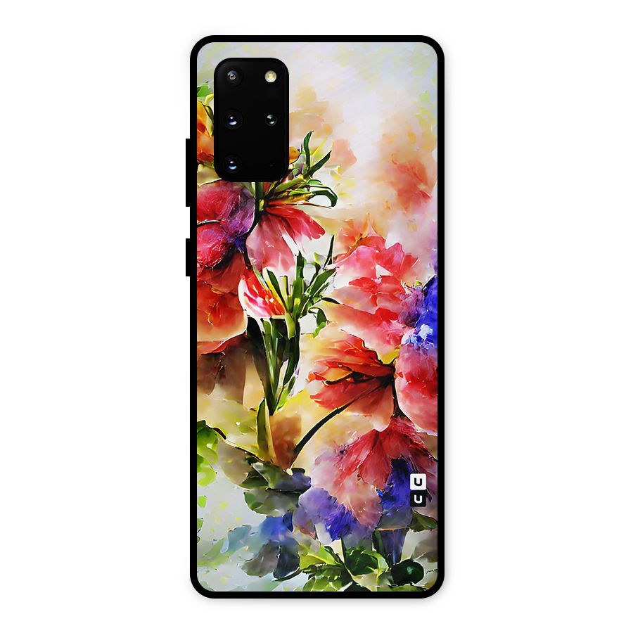 Colorful Flowers Fine Art Metal Back Case for Galaxy S20 Plus