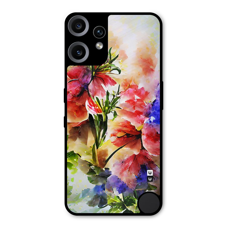 Colorful Flowers Fine Art Metal Back Case for Nothing CMF Phone 2 Pro