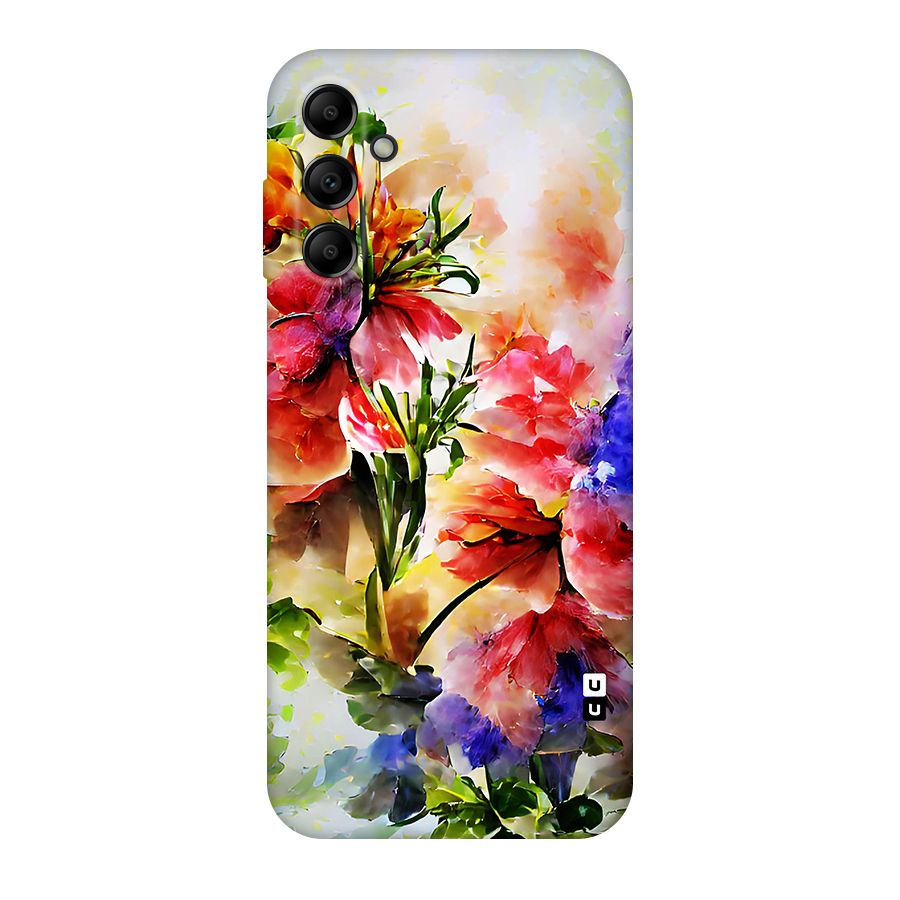 Colorful Flowers Fine Art Original Polycarbonate Back Case for Galaxy A14 5G